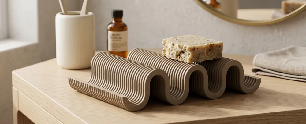 Wavy Catchall Tray ♡, photo 2 of 5 - Wavy Catchall Tray ♡ Household