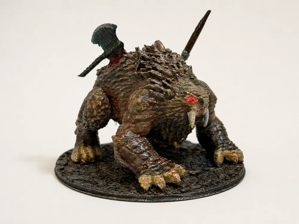Weremole - 3D printed Other Miniatures, in stock in India
