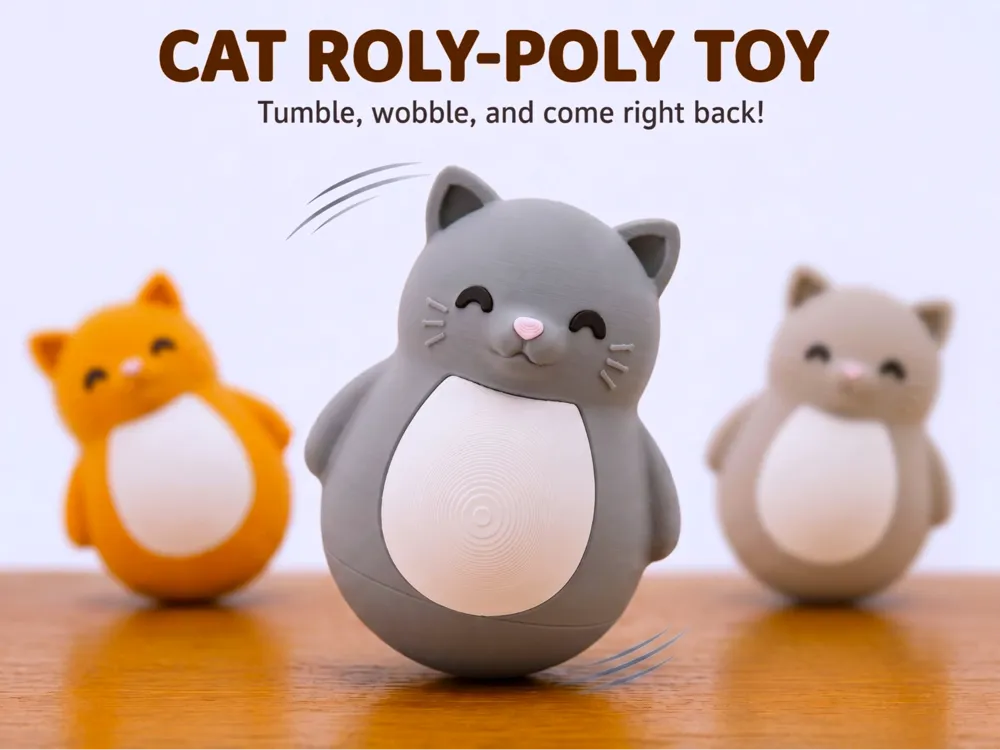Wobbly Cat Fidget Toy