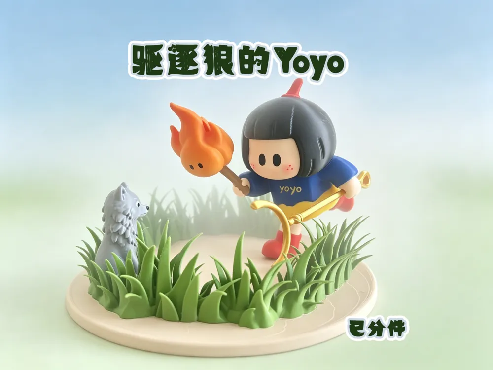 驱逐狼的yoyo - 3D printed Other Hobby & DIY, in stock in India