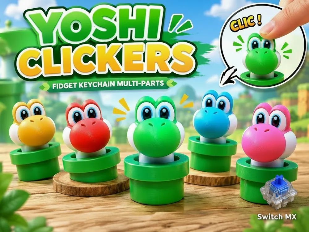 Yoshi Tuyau Clicker multipart