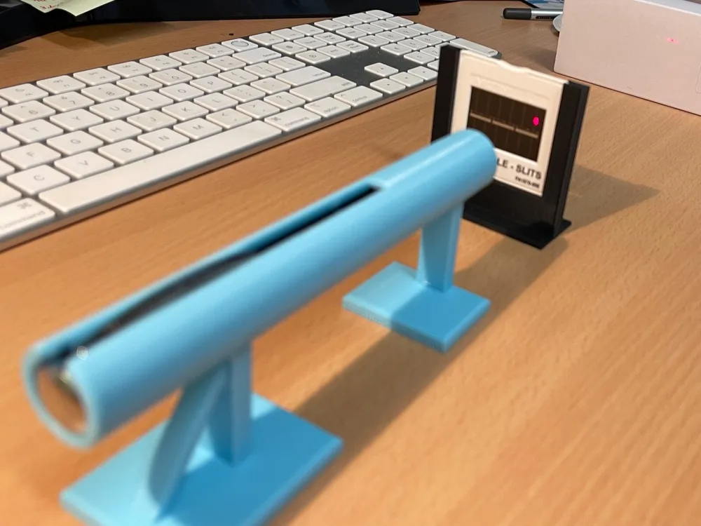 Young's Double Slit Experiment Apparatus - 3D printed Physics & Astronomy, in stock in India